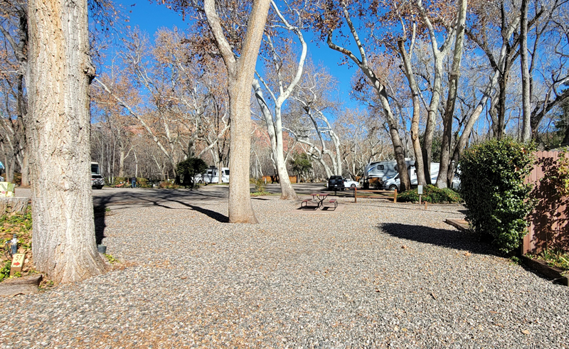 RV Site #57 - Rancho Sedona RV Park