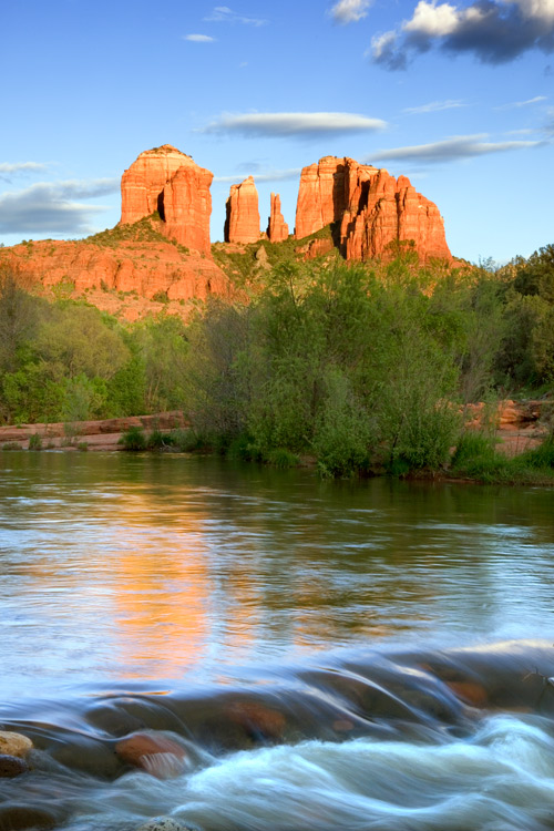 Cathedral Rock in the Spring (Photo by Brent Jones)