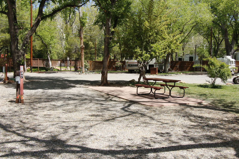 RV Site #37 - Rancho Sedona RV Park