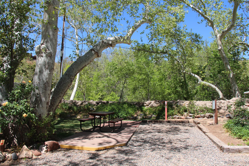 RV Site #72 - Rancho Sedona RV Park